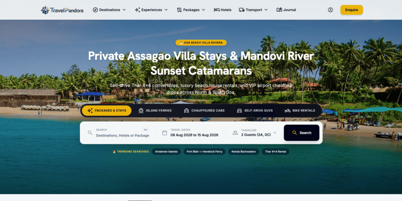 Travelpandora Platform